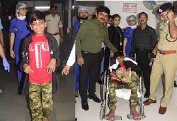 ख़ुशी के पल , मुखिया का आभार  राहुल के स्वस्थ होकर अस्पताल के डिस्चार्ज होने पर मुख्यमंत्री ने खुशी जाहिर की