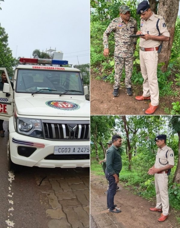 सिर्फ 5 मिनट में मौके पर पहुंची डायल-112: एएसपी की सरप्राइज चेकिंग में धमतरी पुलिस की त्वरित कार्रवाई ने जीता भरोसा
