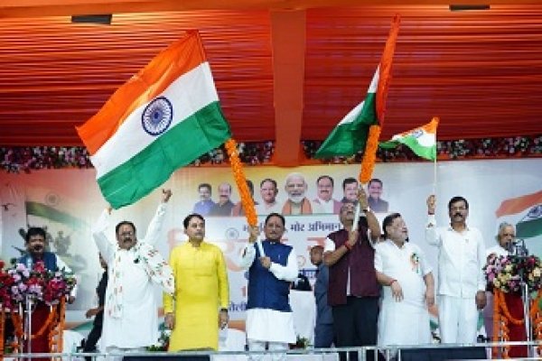मुख्यमंत्री विष्णु देव साय का आह्वान &ndash; हर घर तिरंगा से गूंजे छत्तीसगढ़