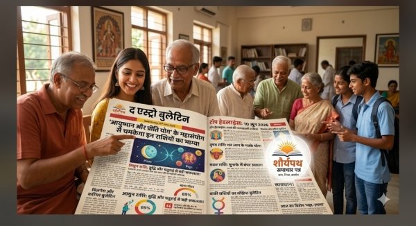 द एस्ट्रो बुलेटिन: 10 जून 2026 'आयुष्मान और प्रीति योग' के महासंयोग से चमकेगा इन राशियों का भाग्य!
