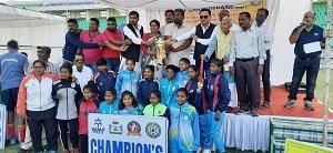 प्रथम राज्य स्तरीय मिनी फुटबाल प्रतियोगिता का समापन , बालक वर्ग में जशपुर तथा बालिका वर्ग में जगदलपुर विजेता