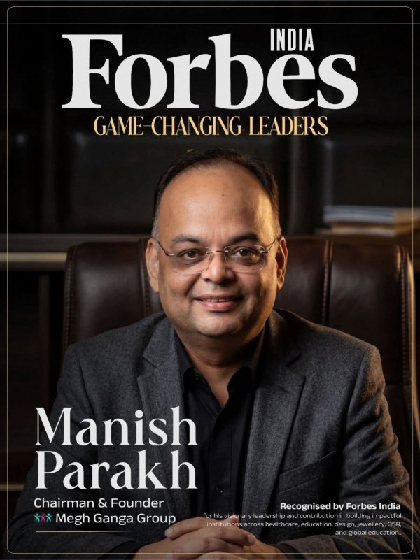 दुर्ग के उद्योगपति मनीष पारख को फोर्ब्स इंडिया के &ldquo;गेम-चेंजिंग लीडर्स&rdquo; में स्थान, स्वास्थ्य, शिक्षा और सामाजिक सरोकारों में योगदान की राष्ट्रीय स्तर पर पहचान
