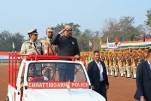 राजधानी में हर्षाेल्लास के साथ मनाया गया 77 वां गणतंत्र दिवस राज्यपाल श्री डेका ने राष्ट्रीय ध्वज फहरा कर ली परेड की सलामी
