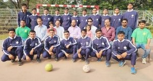 46वीं जुनियर बालक राष्ट्रीय हैंडबाल प्रतियोगिता में भाग लेने छत्तीसगढ़ राज्य की जुनियर बालक हैंडबाल टीम रवाना