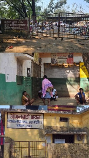 &ldquo;स्वच्छता मिशन&rdquo; की पोल खोलता SLRM सेंटर, लालबाग वार्ड बना बदबू और बीमारी का घर!