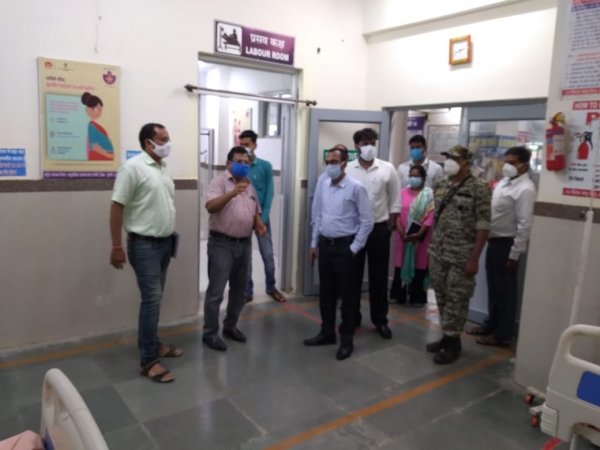 सामुदायिक स्वास्थ्य केंद्र सह 50 बिस्तर अस्पताल लोरमी का किया निरीक्षण