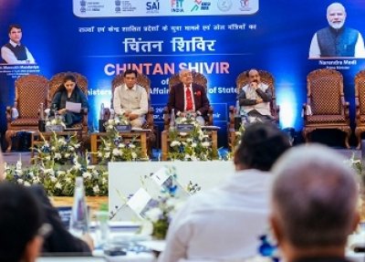 खेल महाशक्ति बनने की दिशा में बड़ा कदम श्रीनगर चिंतन शिविर में शामिल हुए उप मुख्यमंत्री अरुण साव, कहा&mdash; खेलों के समग्र विकास के लिए छत्तीसगढ़ पूरी तरह तैयार