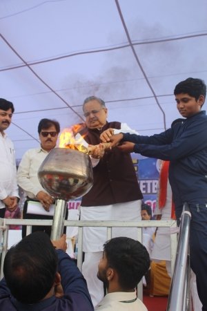 डॉ. रमन सिंह की उपस्थिति में डीपीएस राजनांदगांव में सीबीएसई नेशनल बास्केटबॉल चैंपियनशिप का भव्य शुभारंभ