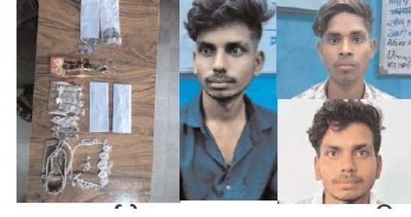 बालोद पुलिस का बड़ा धमाका: परसुली में लाखों की चोरी का पर्दाफाश, तीन शातिर गिरफ्तार