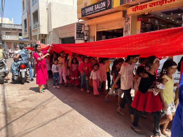 दुर्ग का सत्तीचौरा एक ऐसा स्थान है जहां नवरात्र में रोज पूजी जाती हैं बेटियां और कराया जाता है कन्या भोज&hellip;
