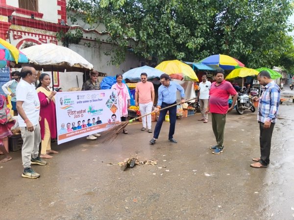 स्वच्छ जगदलपुर के संकल्प को साकार करने हेतु विशेष अभियान आयोजित