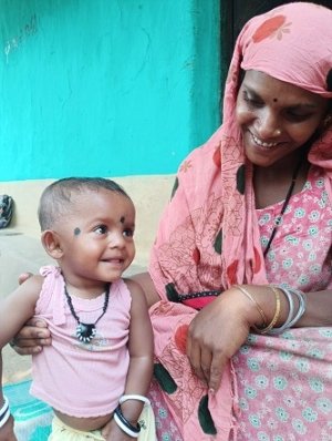 सफलता की कहानी : अबूझमाड़ की पारुल को मिली नई ज़िंदगी : प्रोजेक्ट धड़कन बनी नन्ही धड़कनों का सहारा