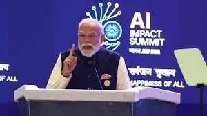 भारत बना वैश्विक एआई नैतिकता का पथप्रदर्शक इंडिया एआई इम्पैक्ट समिट 2026 में पीएम मोदी का &lsquo;MANAV विज़न&rsquo;, नई दिल्ली डिक्लेरेशन से दुनिया को मिला मानव-केंद्रित एआई का रोडमैप