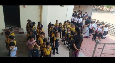 ब्रिलियंट पब्लिक स्कूल, बनारी में शाला प्रवेशोत्सव हर्षोल्लास के साथ संपन्न